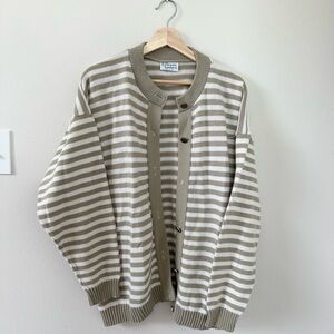 Vintage Green Lantern Sweater Cardigan